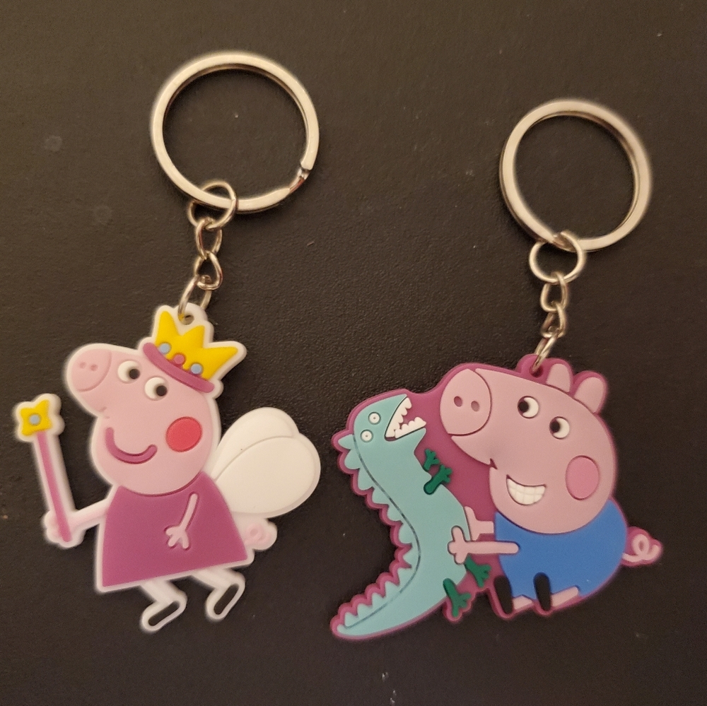 Peppa Pig keychains